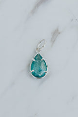 Necklace Charm - Apatite Teardrop thumbnail