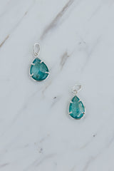 Necklace Charm - Apatite Teardrop thumbnail
