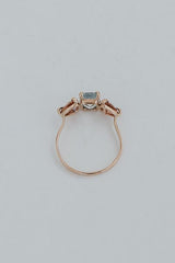 Trinity Ring - Aquamarine + Sunstone thumbnail