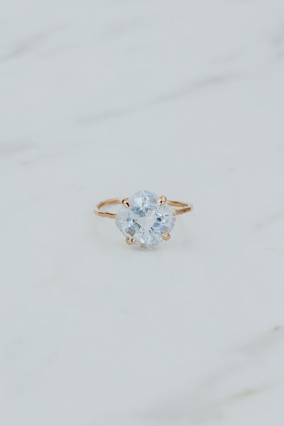 Stella Ring - Aquamarine | 14k RG