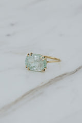 Sphera Ring - Aquamarine | 14k thumbnail