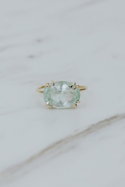 Sphera Ring - Aquamarine | 14k