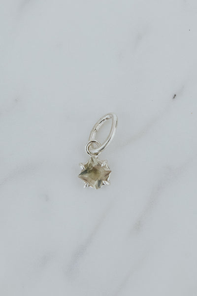 Stella Necklace Charm - Sunstone | SS