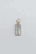 Prism Tourmaline Charm | 14k