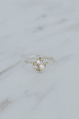 Stella Ring - Champagne Zircon | SS thumbnail