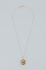 Crystal Ball Necklace - Chlorite Quartz thumbnail