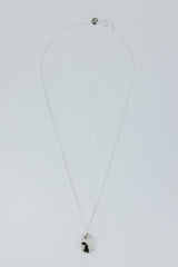 Crystal Ball Necklace - Dendritic Agate thumbnail