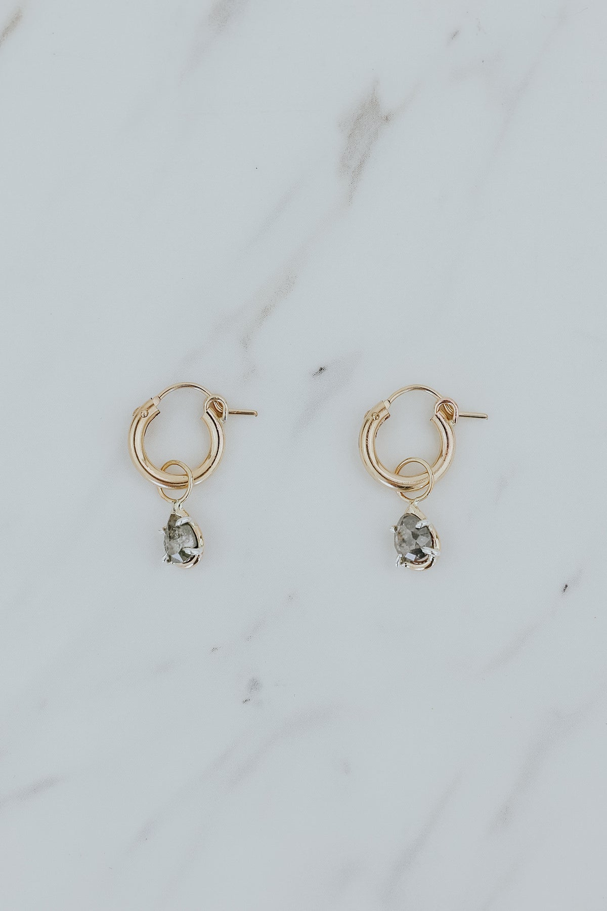 Lyra Earring Charms - Diamond | GF + SS