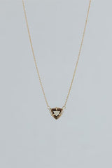 Diamond Trillion Necklace 1 thumbnail