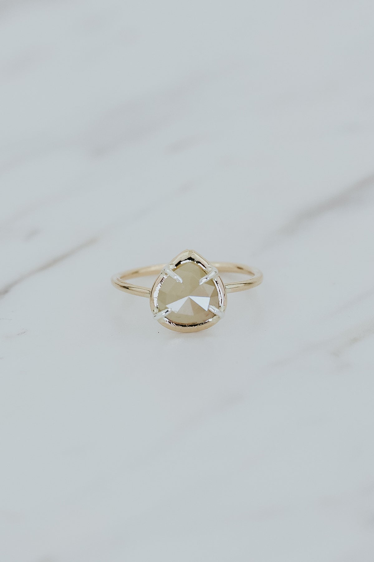 Lyra Ring - Diamond | GF + SS