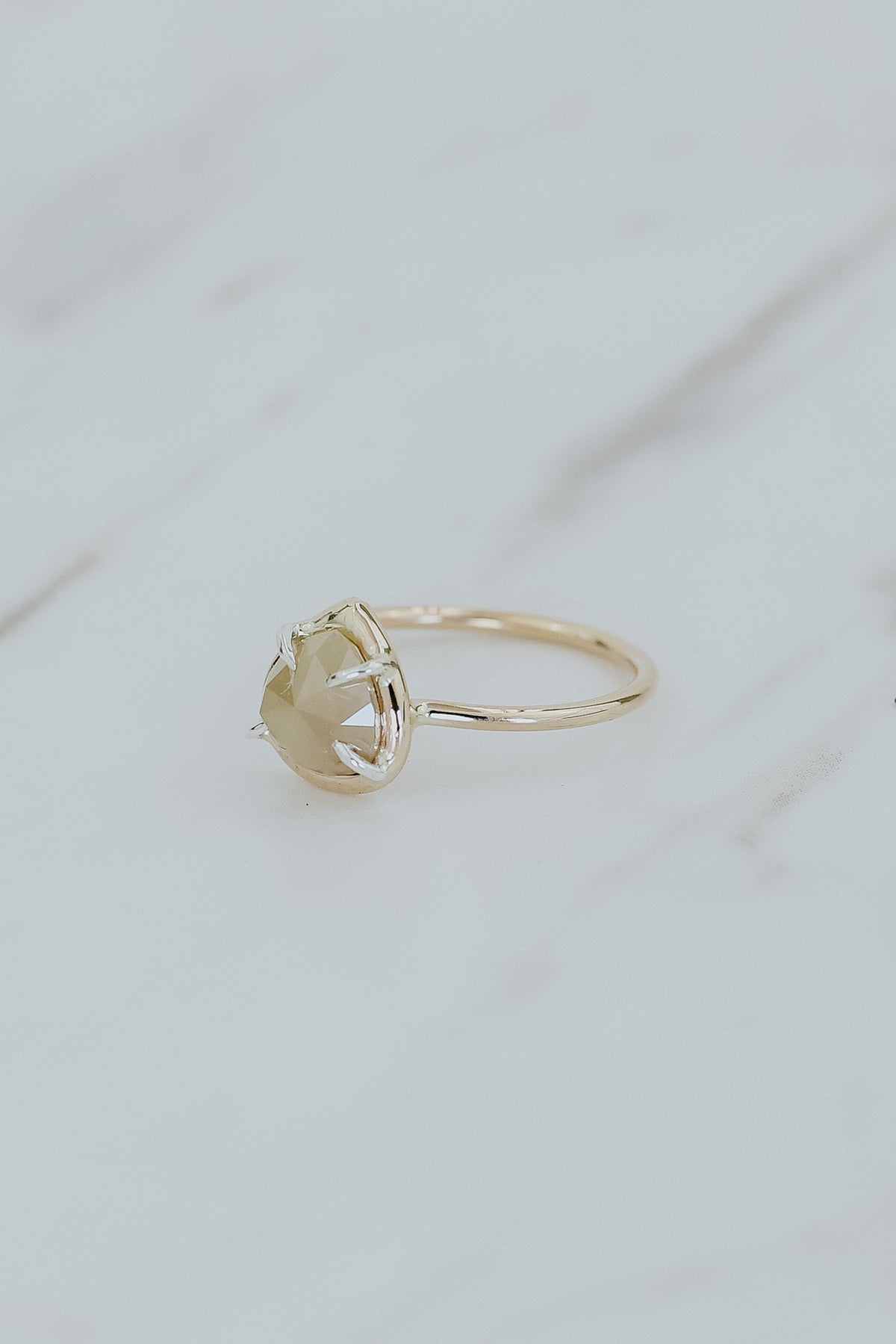 Lyra Ring - Diamond | GF + SS