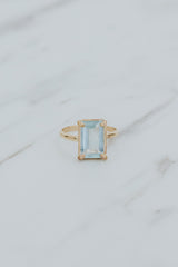 Prong Set Ring - Aquamarine | GF thumbnail