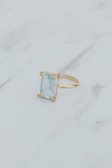 Prong Set Ring - Aquamarine | GF thumbnail