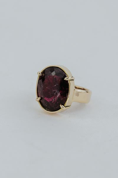 Tourmaline Paradigm Ring - 14k