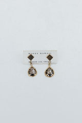 Diamond Drop Stud Earrings - 14K thumbnail