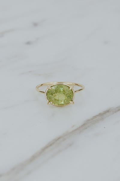 Gemstone Ring - Sphene | 14k