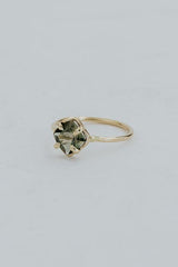 Prong Set Gemstone Ring - Sunstone 14k thumbnail