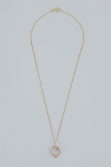 Prong Set Herkimer Necklace thumbnail