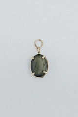 wings hawaii labradorite charm 14k yellow gold thumbnail