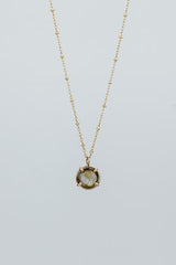 Crystal Ball Necklace - Petite Labradorite thumbnail