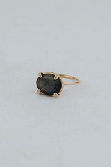 Prong Set Gemstone Ring - Labradorite thumbnail