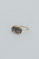 Prong Set Labradorite Ring thumbnail