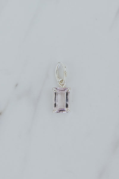 Necklace Charm - Morganite