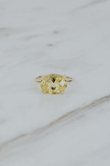 Gemstone Ring - Scapolite | 14k thumbnail
