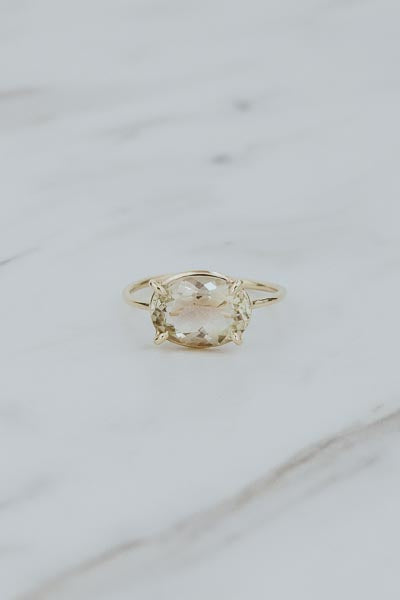 Gemstone Ring - Sunstone | 14k