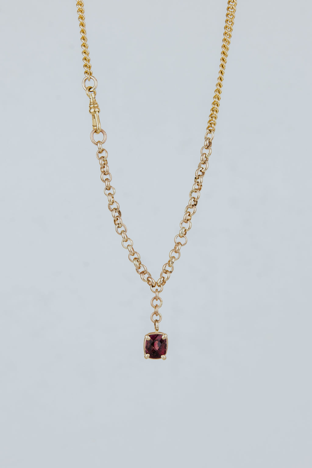 Fob Necklace - Tourmaline | GF