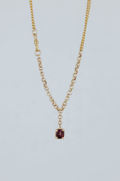 Fob Necklace - Tourmaline | GF