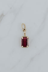Necklace Charm - Tourmaline | 14K thumbnail