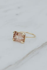 Gemstone Ring - Pink Tourmaline | 14k thumbnail
