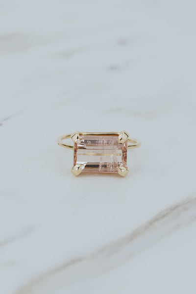 Astra Ring - Pink Tourmaline | 14k