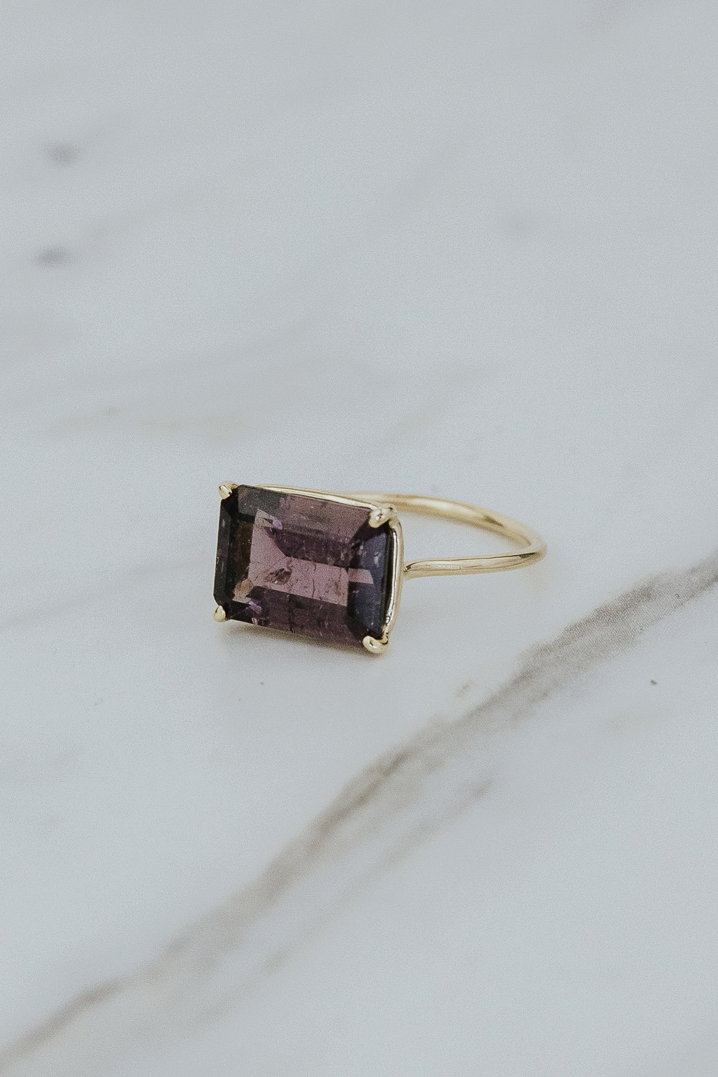 Astra Ring - Moody Tourmaline | 14k