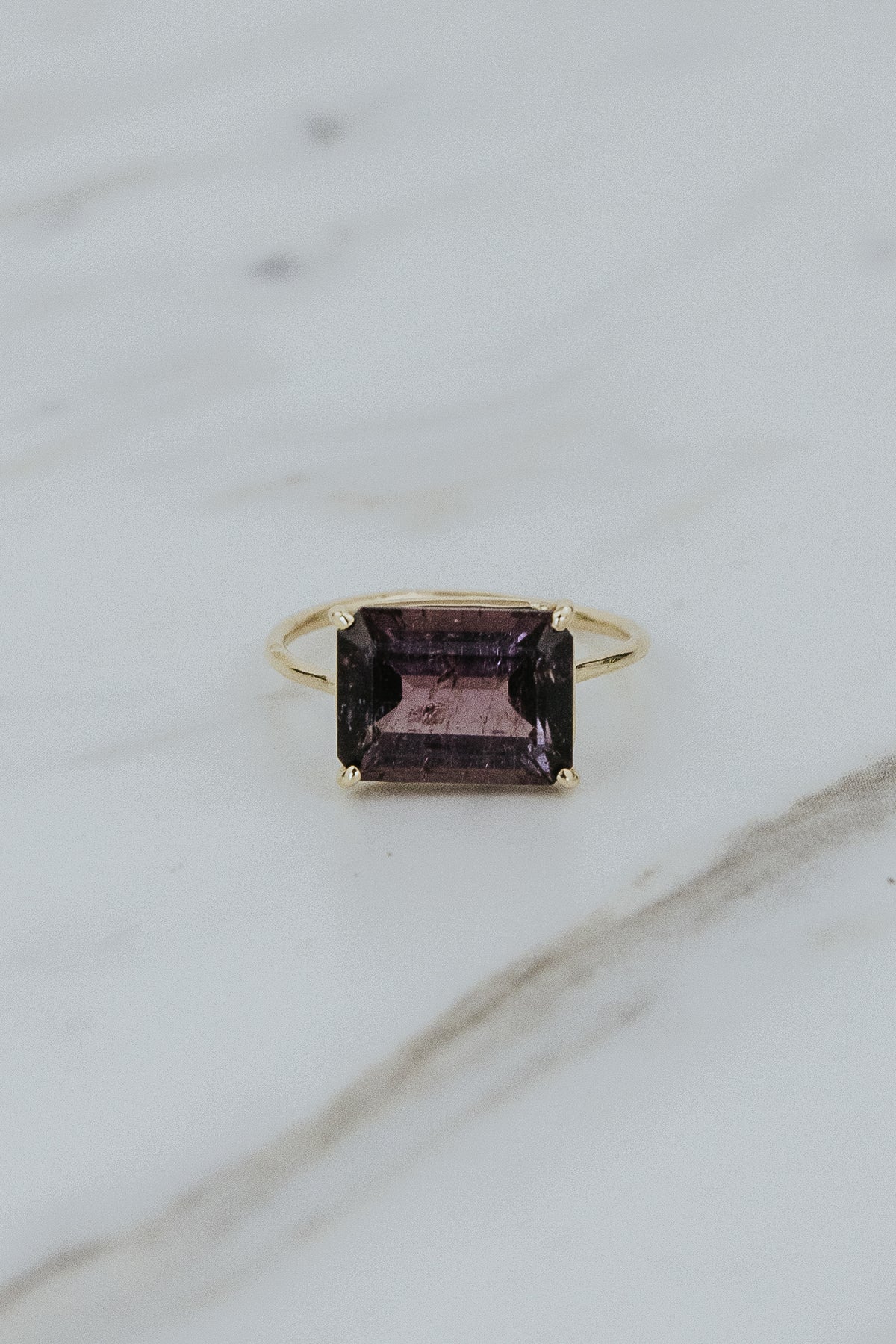 Astra Ring - Moody Tourmaline | 14k
