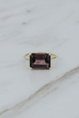 Astra Ring - Moody Tourmaline | 14k