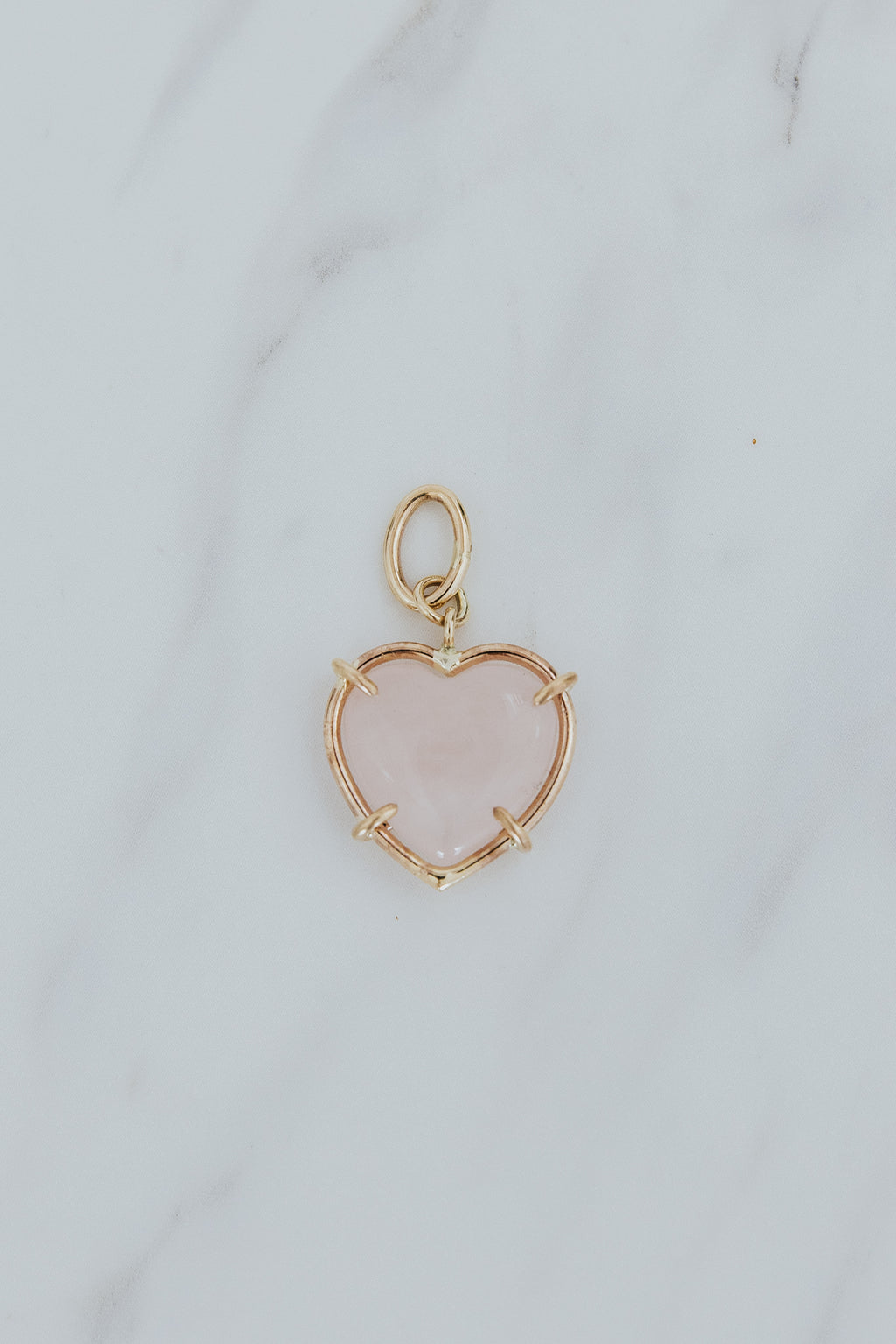 Necklace Charms - Crystal Heart