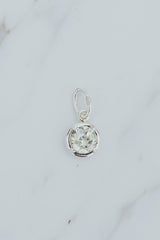 Wings Hawaii Zircon necklace charms in 14k gold-filled or sterling silver. Fine jewelry handcrafted in Maui.  thumbnail