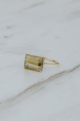 Astra Ring - Rutilated Quartz | 14k thumbnail