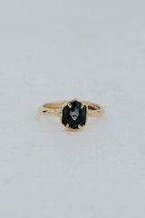 Teal Sapphire Ring thumbnail