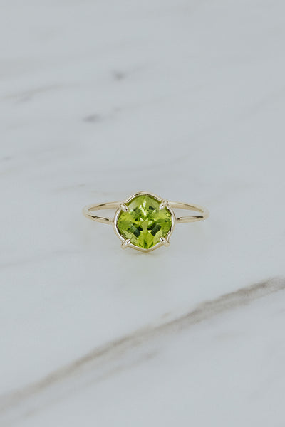 Stella Ring - Peridot | 14k