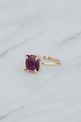 Prong Set Rings - Ruby thumbnail
