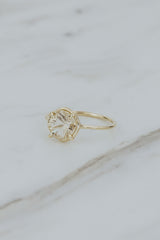 wings hawaii stella ring champagne sunstone 14k yellow gold thumbnail