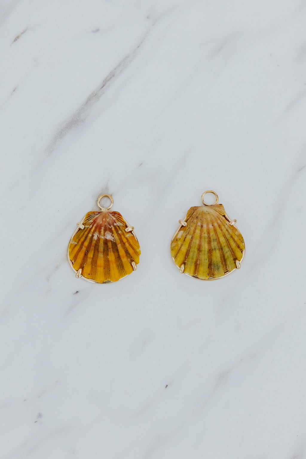 Earring Charms - Sunrise Shells