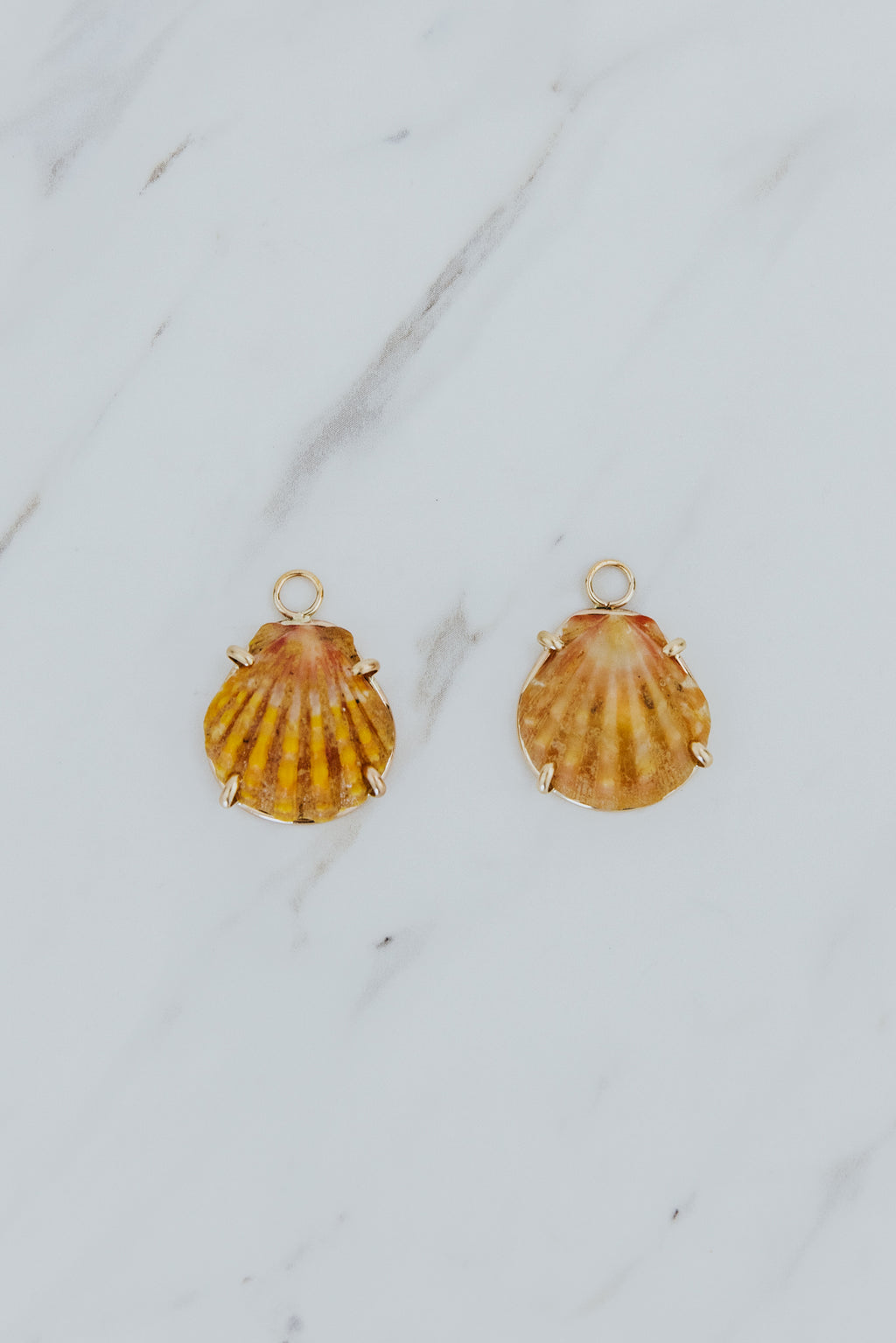 Earring Charms - Sunrise Shells
