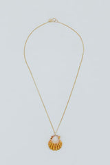 Sunrise Shell Necklace - 16" Chain thumbnail