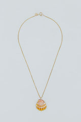 Sunrise Shell Necklace - 16" Chain thumbnail