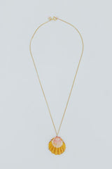 Sunrise Shell Necklace - 18" Chain thumbnail