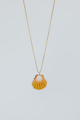 Sunrise Shell Necklace - 18" Chain thumbnail